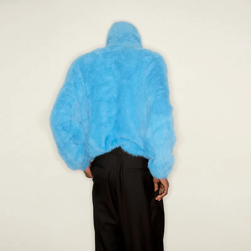 Faux Fur Hooded Jacket
