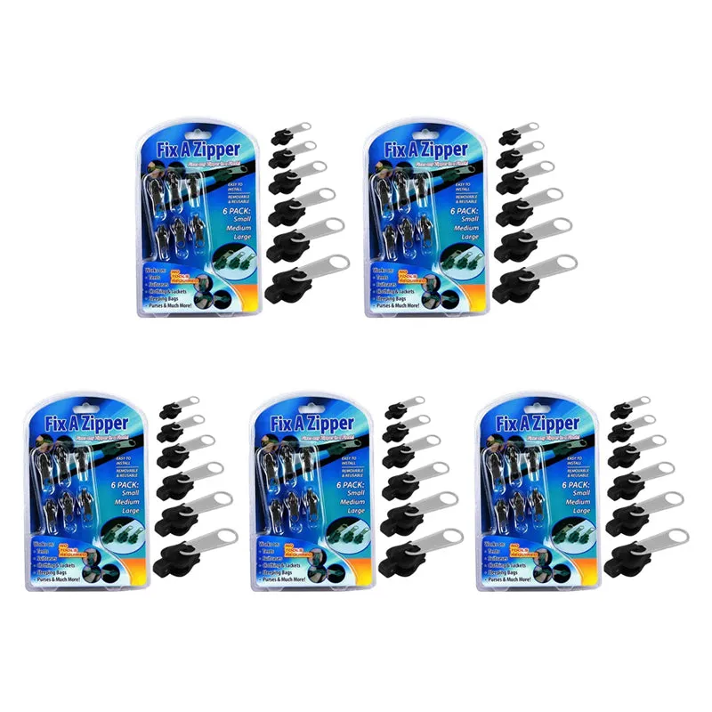 Fix Zip Puller, 6 pieces/Set