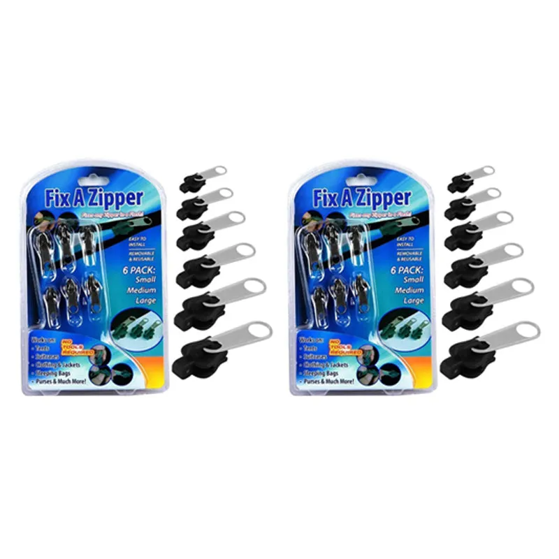 Fix Zip Puller, 6 pieces/Set