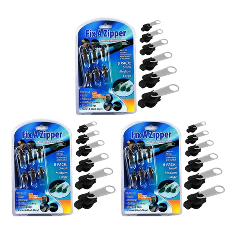 Fix Zip Puller, 6 pieces/Set