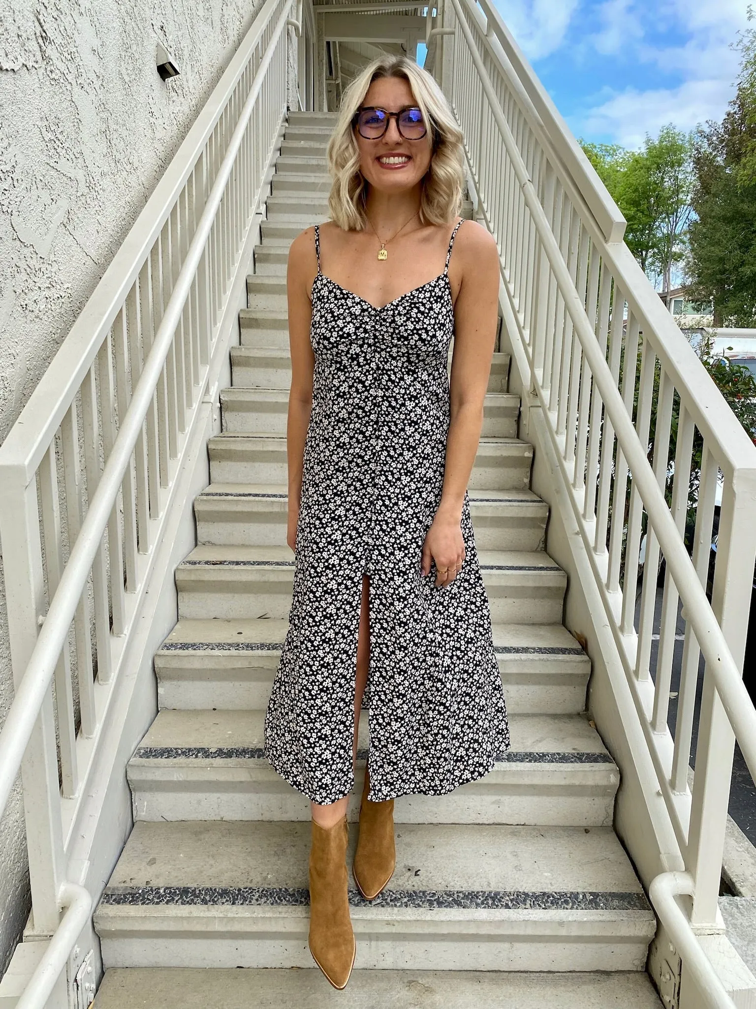 Floral Daze Midi Dress