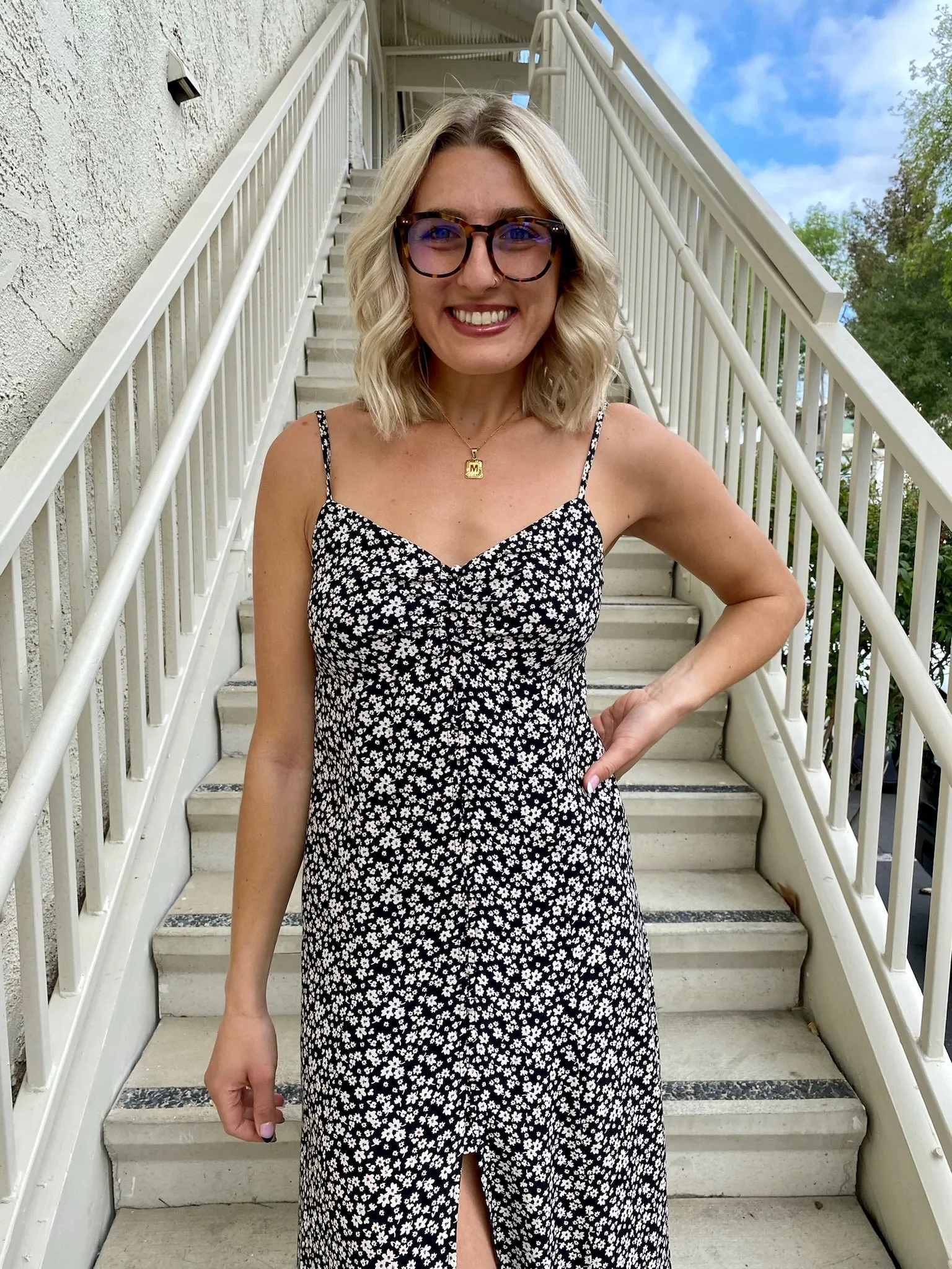 Floral Daze Midi Dress