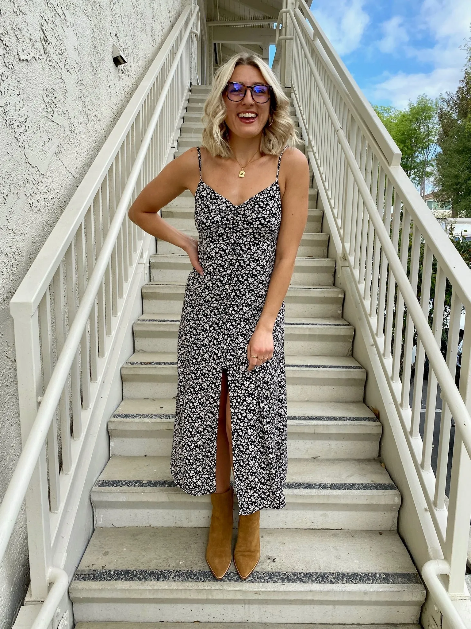 Floral Daze Midi Dress