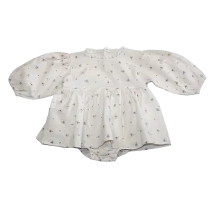 Floral Dress with Attached Bloomers