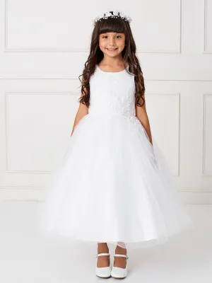 Floral Lace & Pearl Dress 5808
