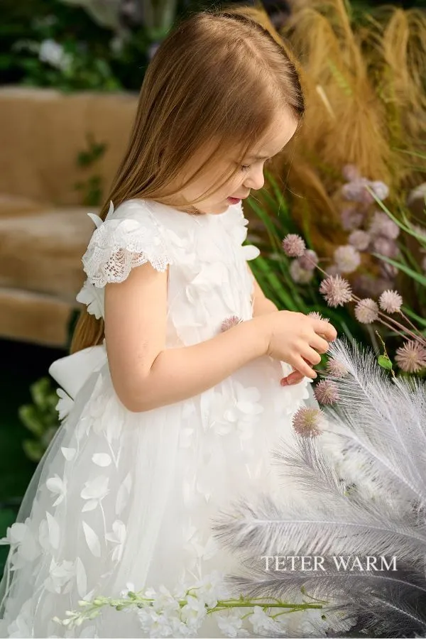 Floral Vine Applique Dress FS21