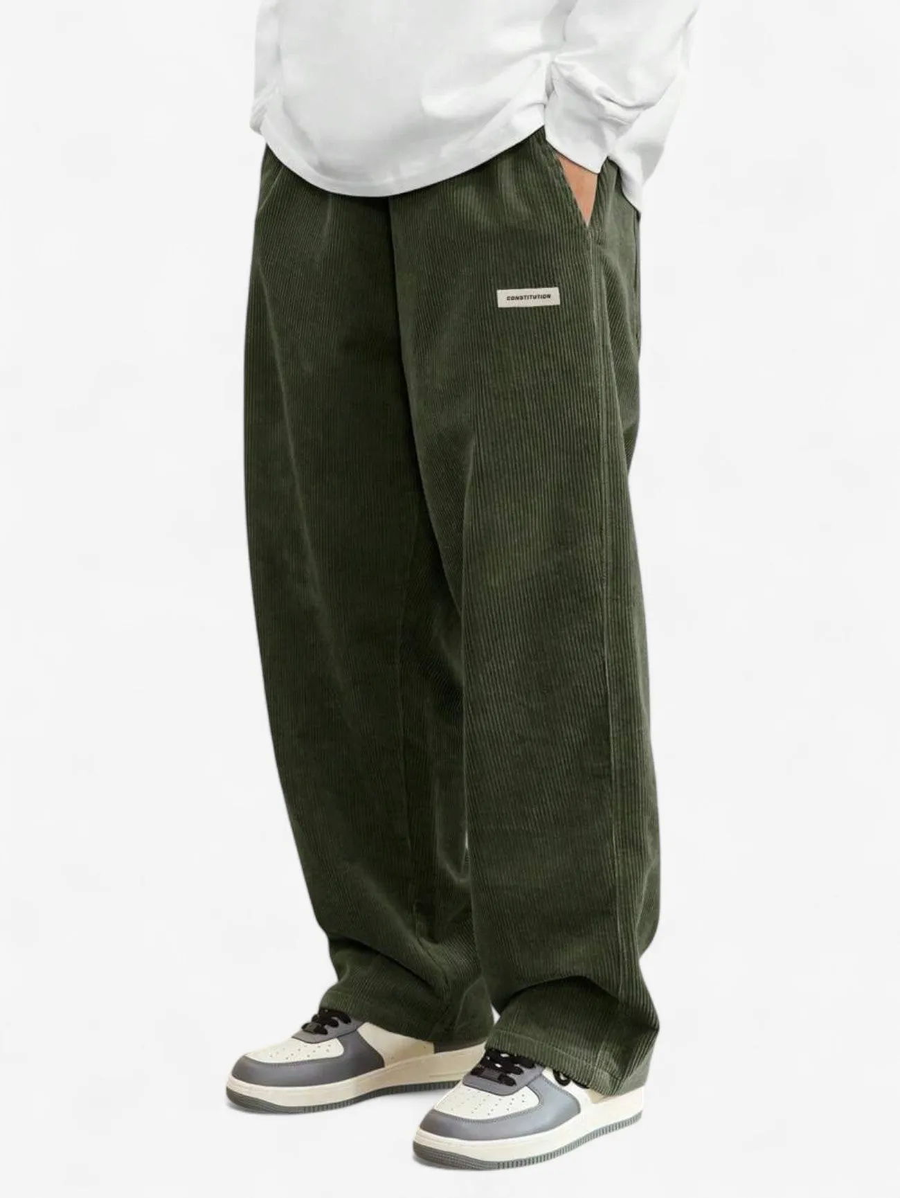 Foxes | Men's Wide Leg Loose Casual Pants Trousers
