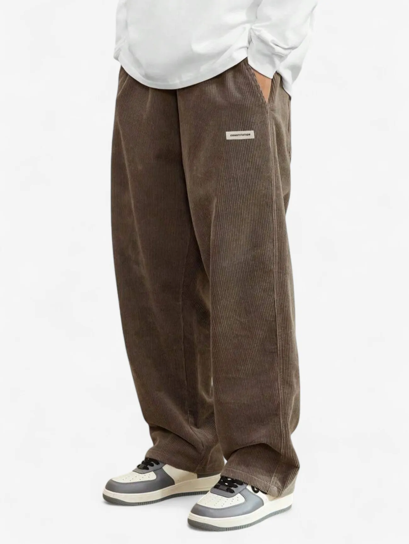 Foxes | Men's Wide Leg Loose Casual Pants Trousers