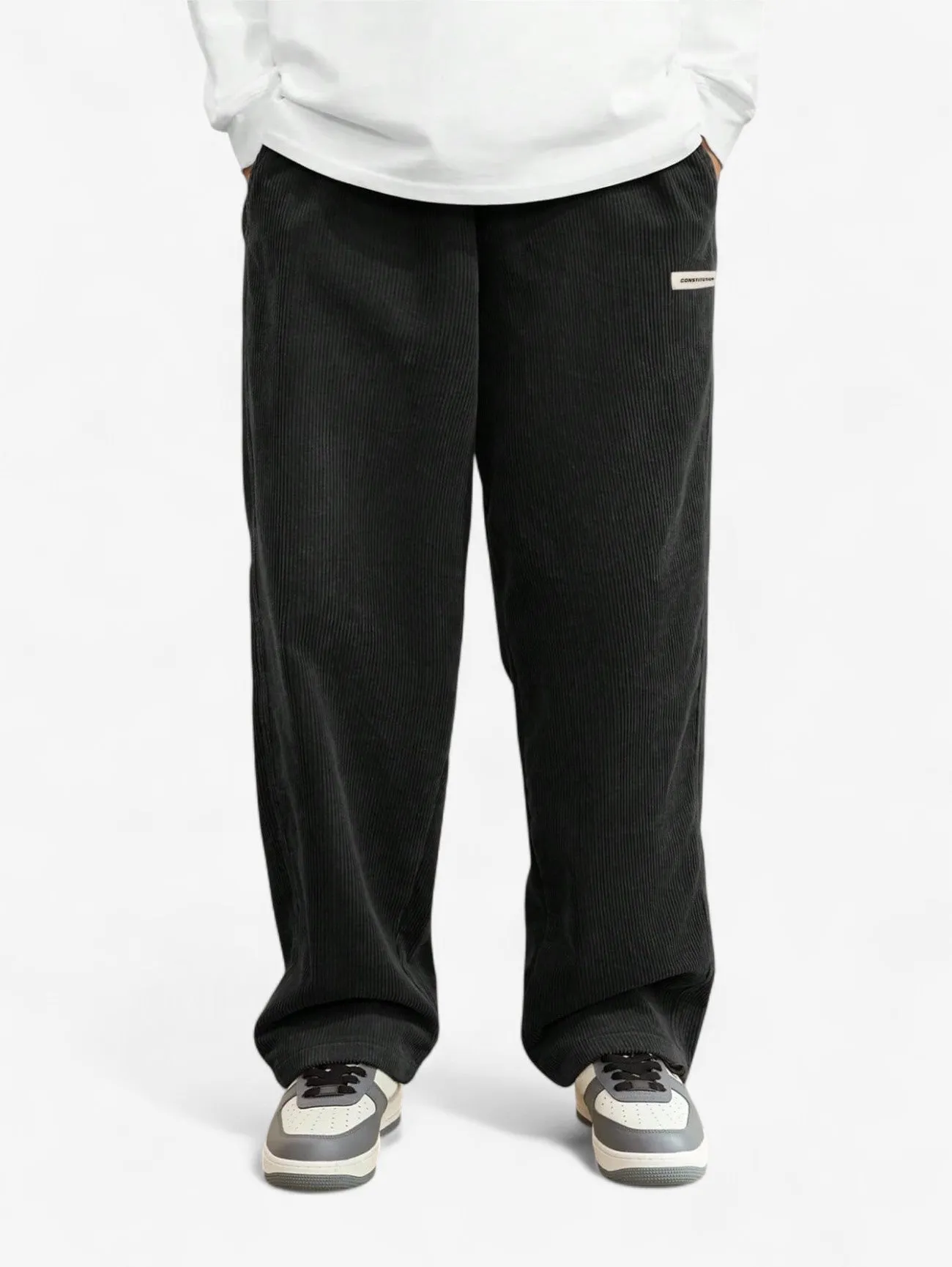 Foxes | Men's Wide Leg Loose Casual Pants Trousers