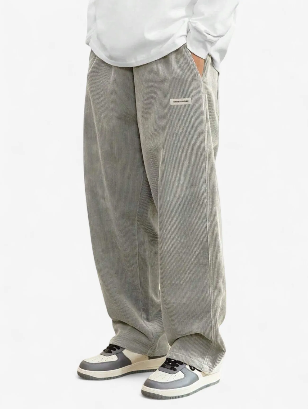 Foxes | Men's Wide Leg Loose Casual Pants Trousers