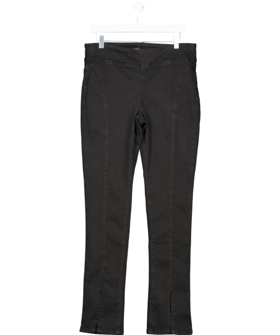 Free People We The Free Black Elastic Waist Trouser Jean UK M