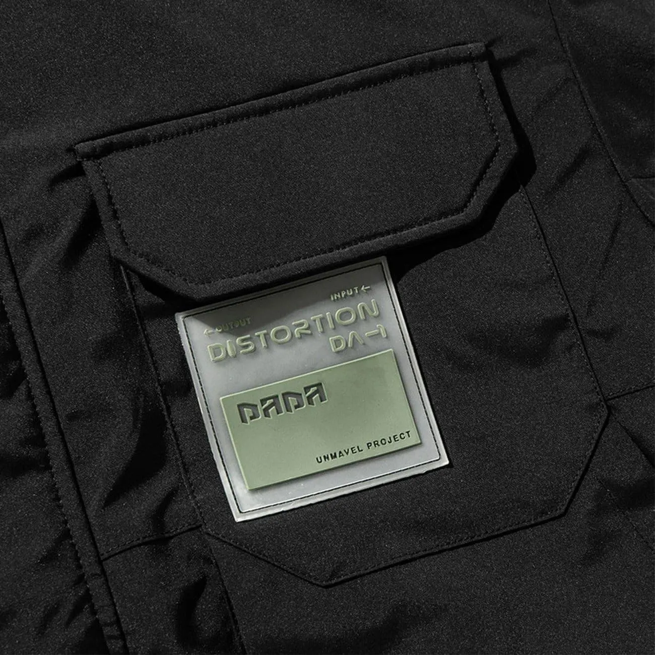 Function Labeling Hooded Winter Down Coat