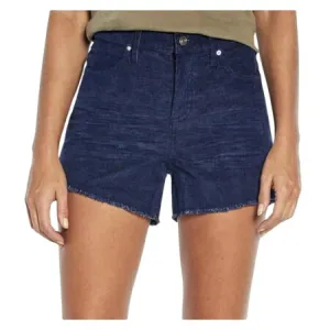 Gap Womens Frayed Hem 4"  Inseam Corduroy Short QLS0910S