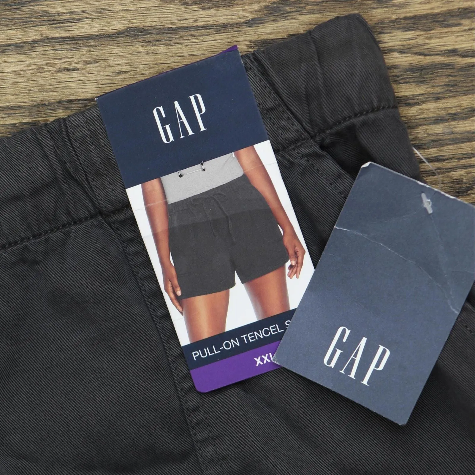 Gap Womens Lyocell Drawstring Pull-On Tencel Shorts QLS08565