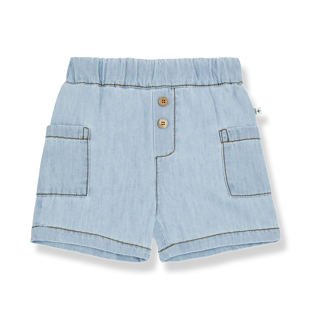 Giacomo denim shorts by 1   In The Family
