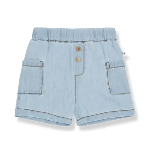 Giacomo denim shorts by 1   In The Family