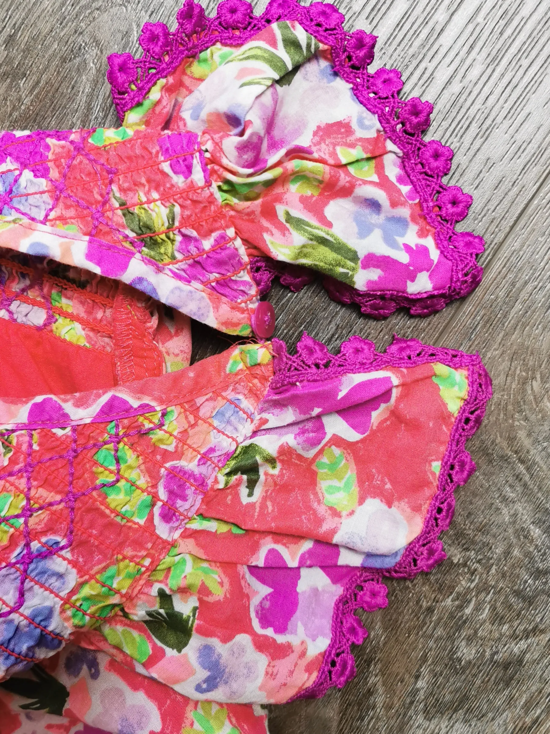 GIRL SIZE SMALL (6 YEARS/6X) - CAT & JACK, Floral Sun Dress EUC B42