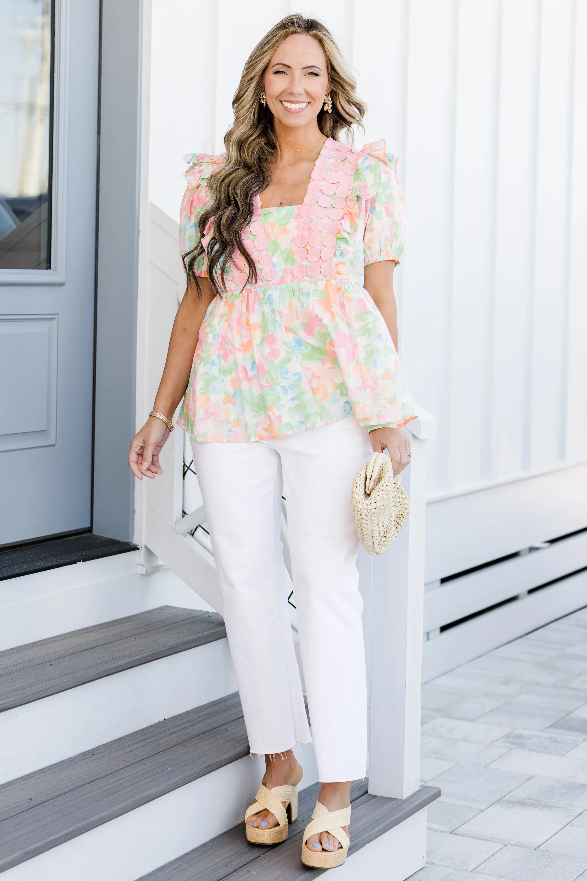 Girl's Lunch Top, Pink