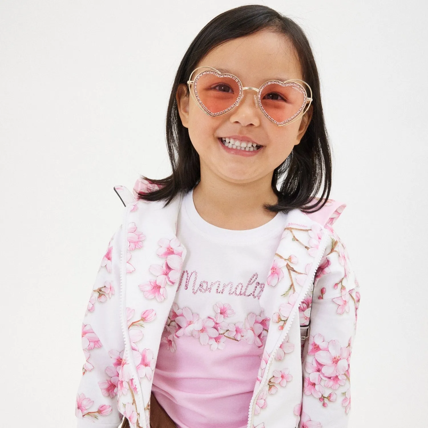 Girls Pink & White T-Shirt