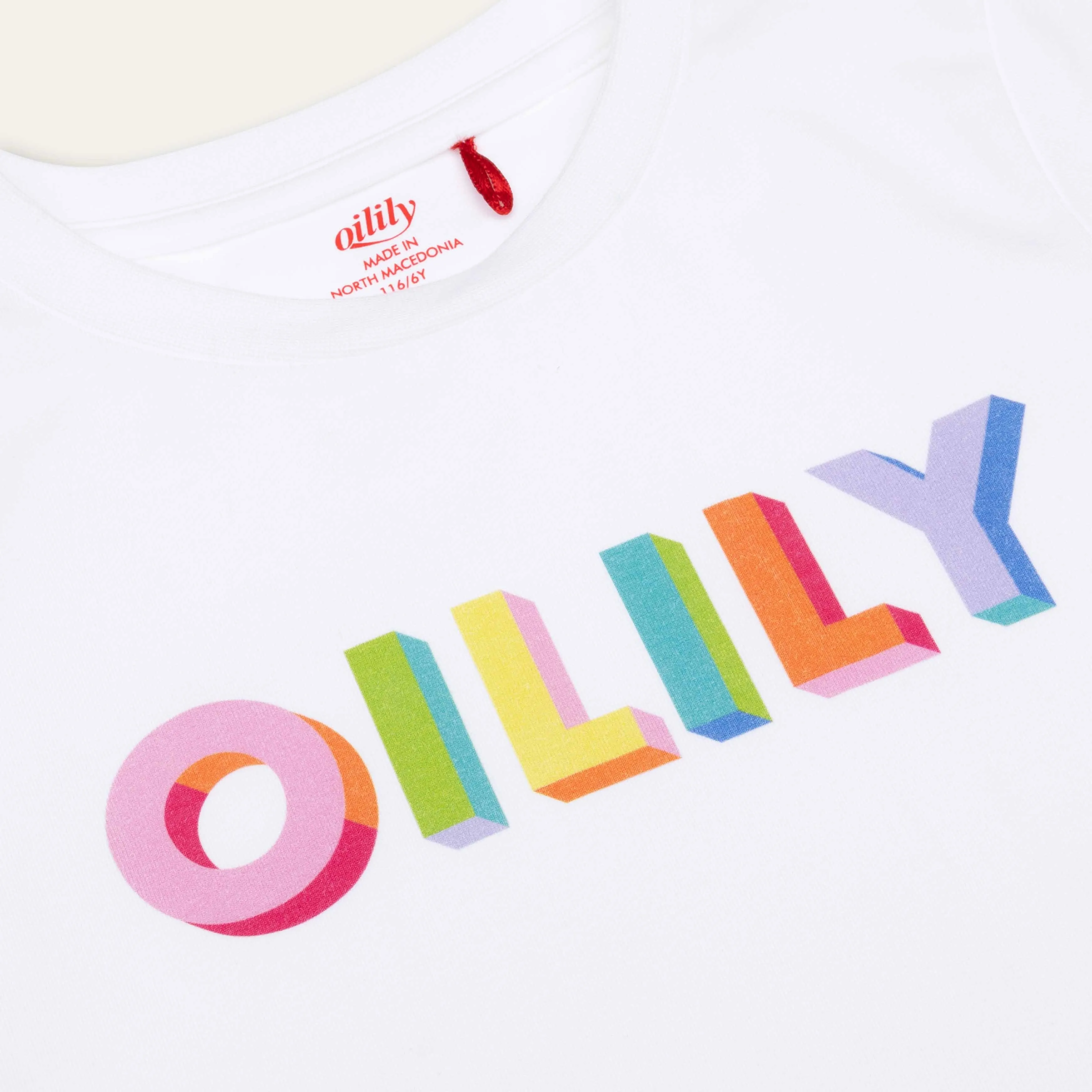 Girls White Tak T-Shirt