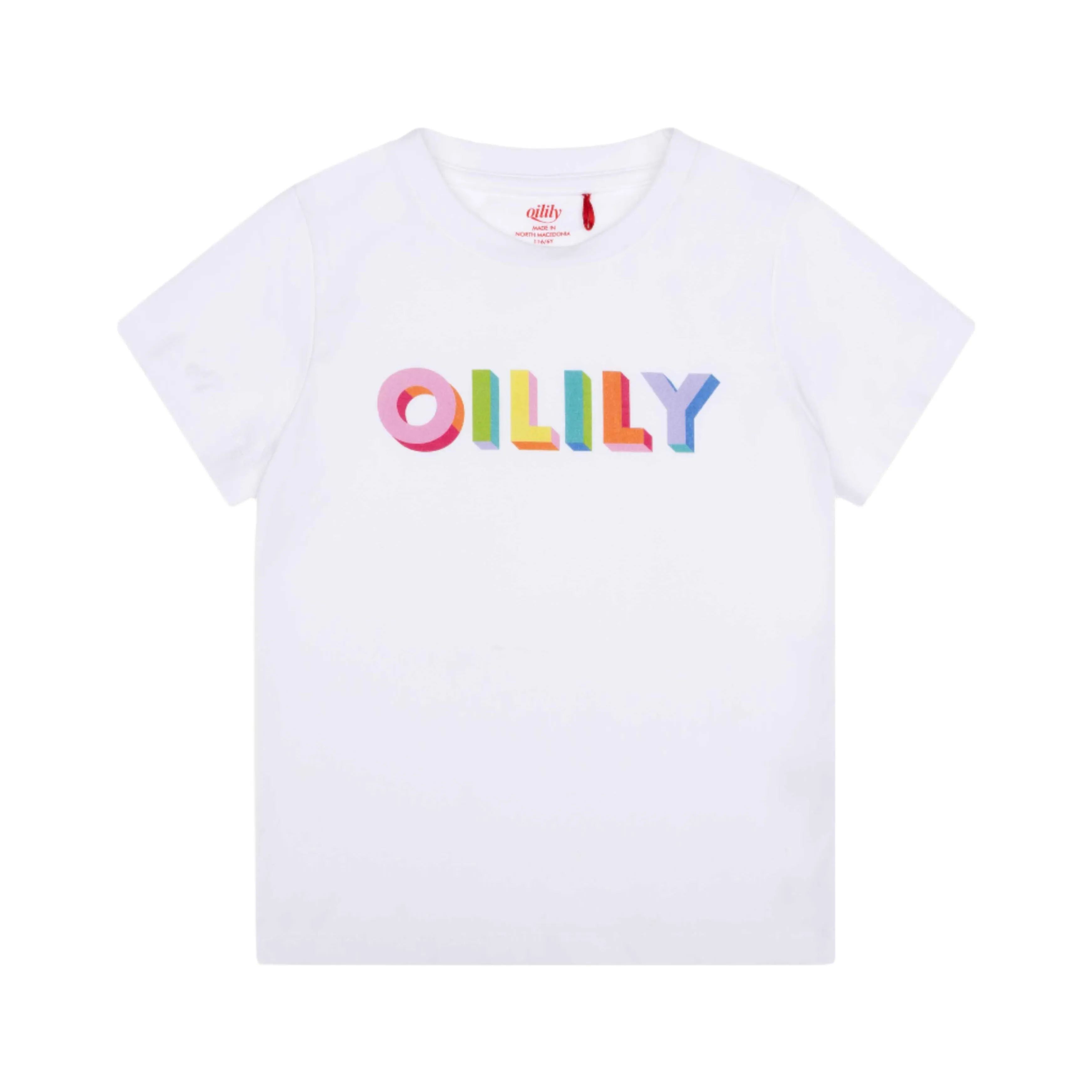 Girls White Tak T-Shirt