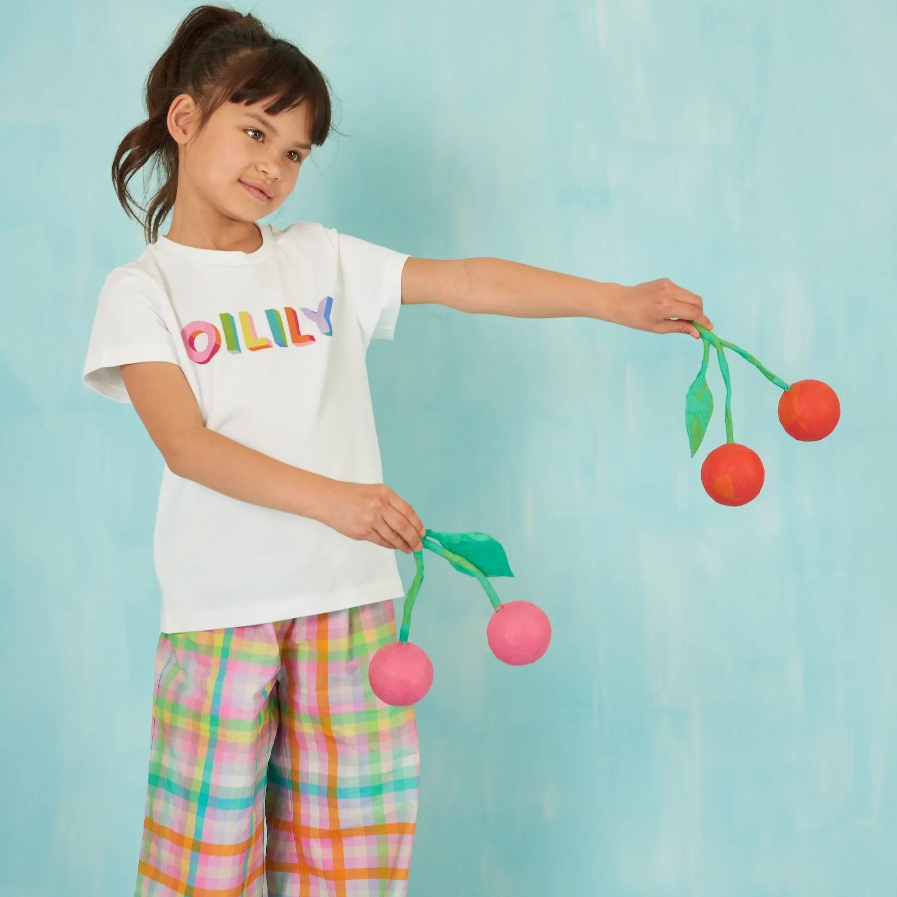 Girls White Tak T-Shirt
