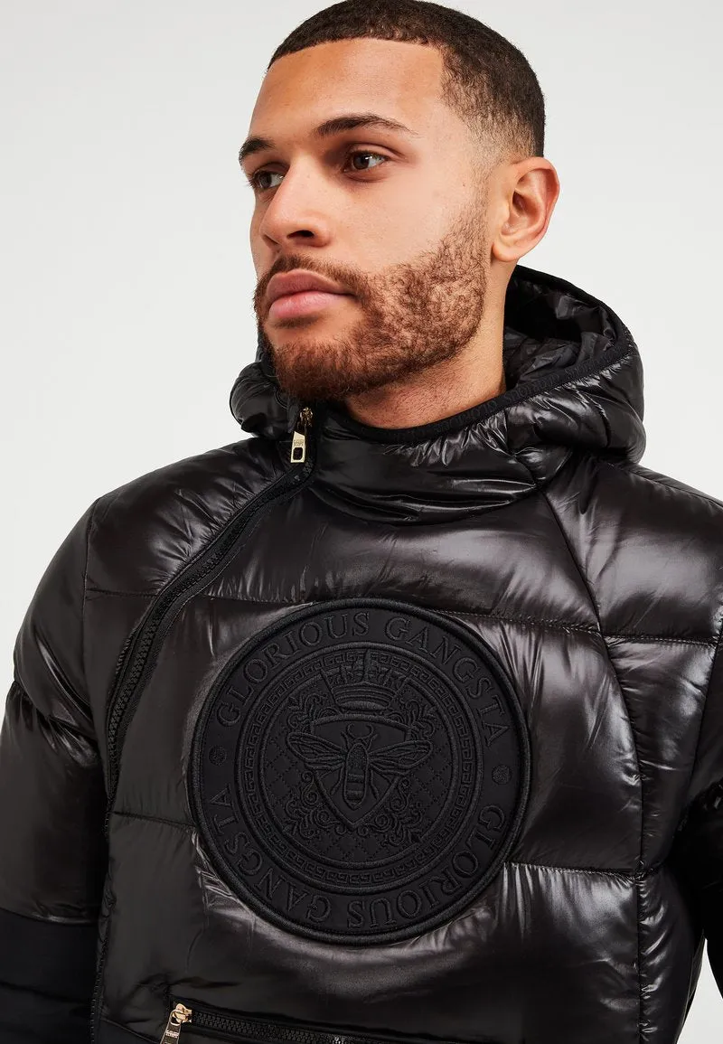 Glorious Gangsta Nabreo Short Puffer Jacket Black