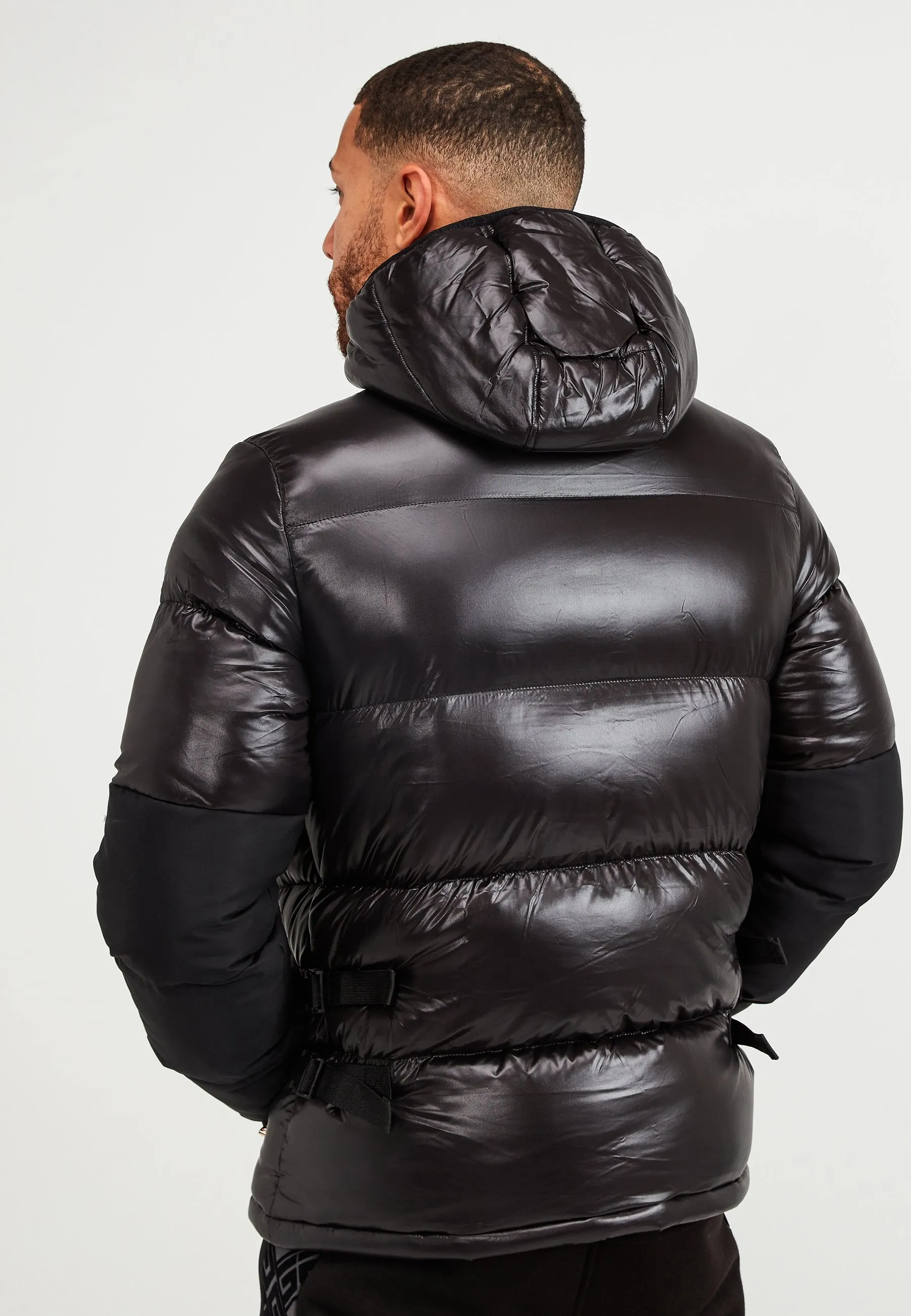 Glorious Gangsta Nabreo Short Puffer Jacket Black