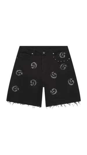 GODSPEED INFINITY DENIM SHORTS (BLACK)