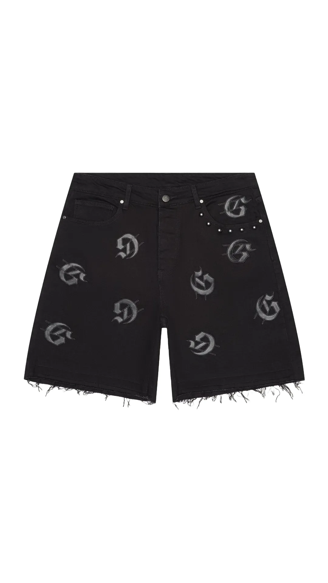 GODSPEED INFINITY DENIM SHORTS (BLACK)