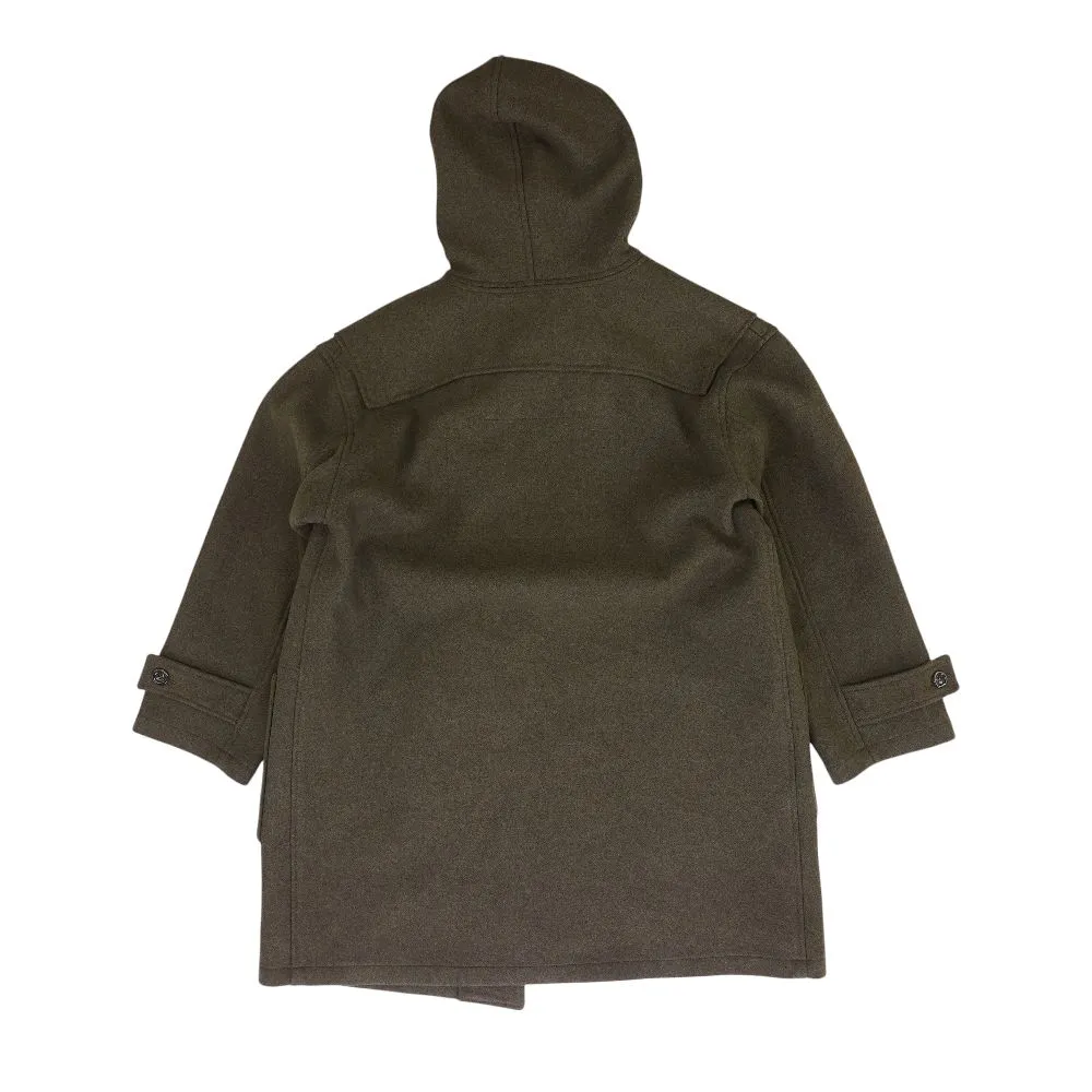 Green Duffle Manteau Colin Hooded Wool Coat