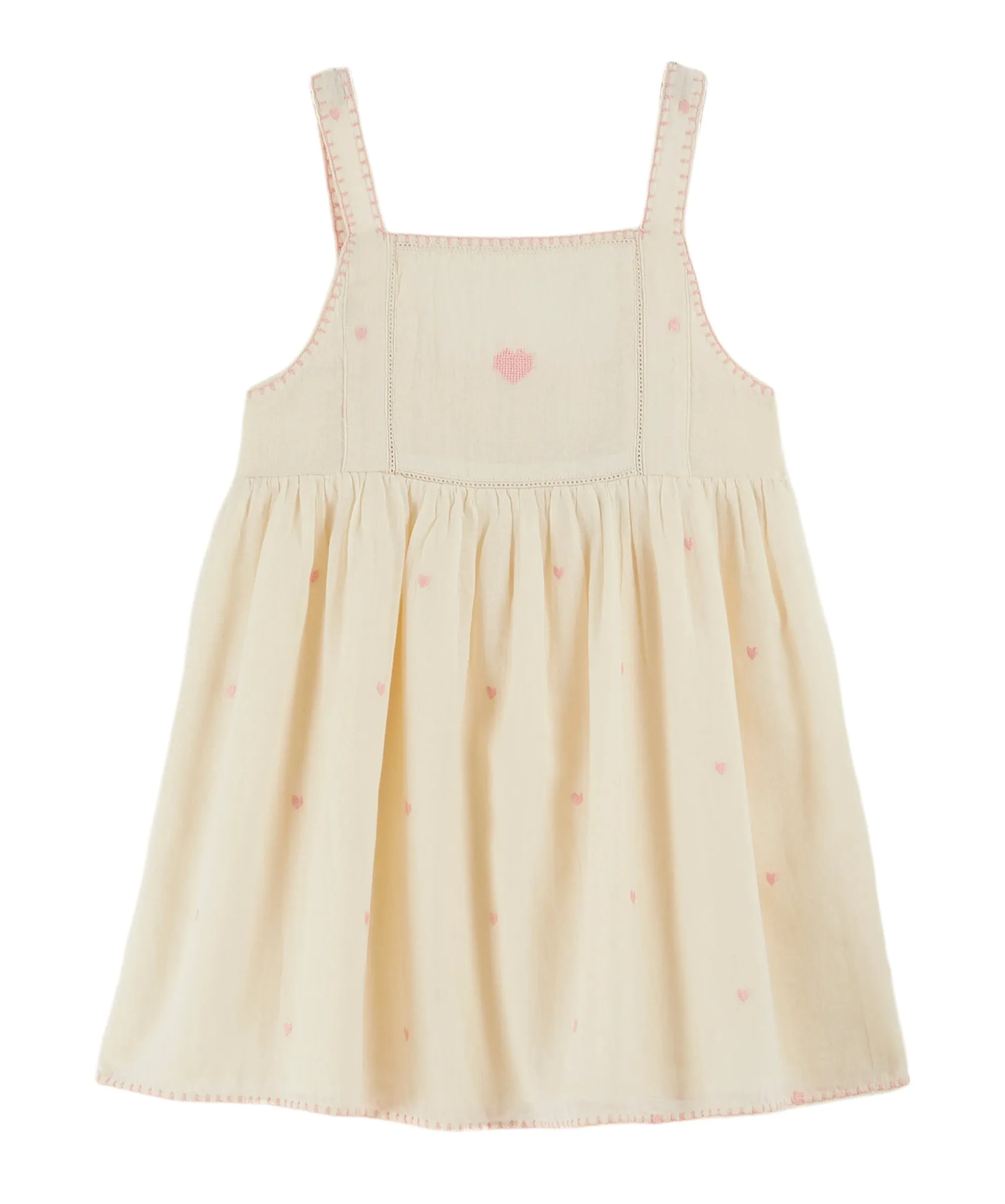 Heart Embroidered Dress