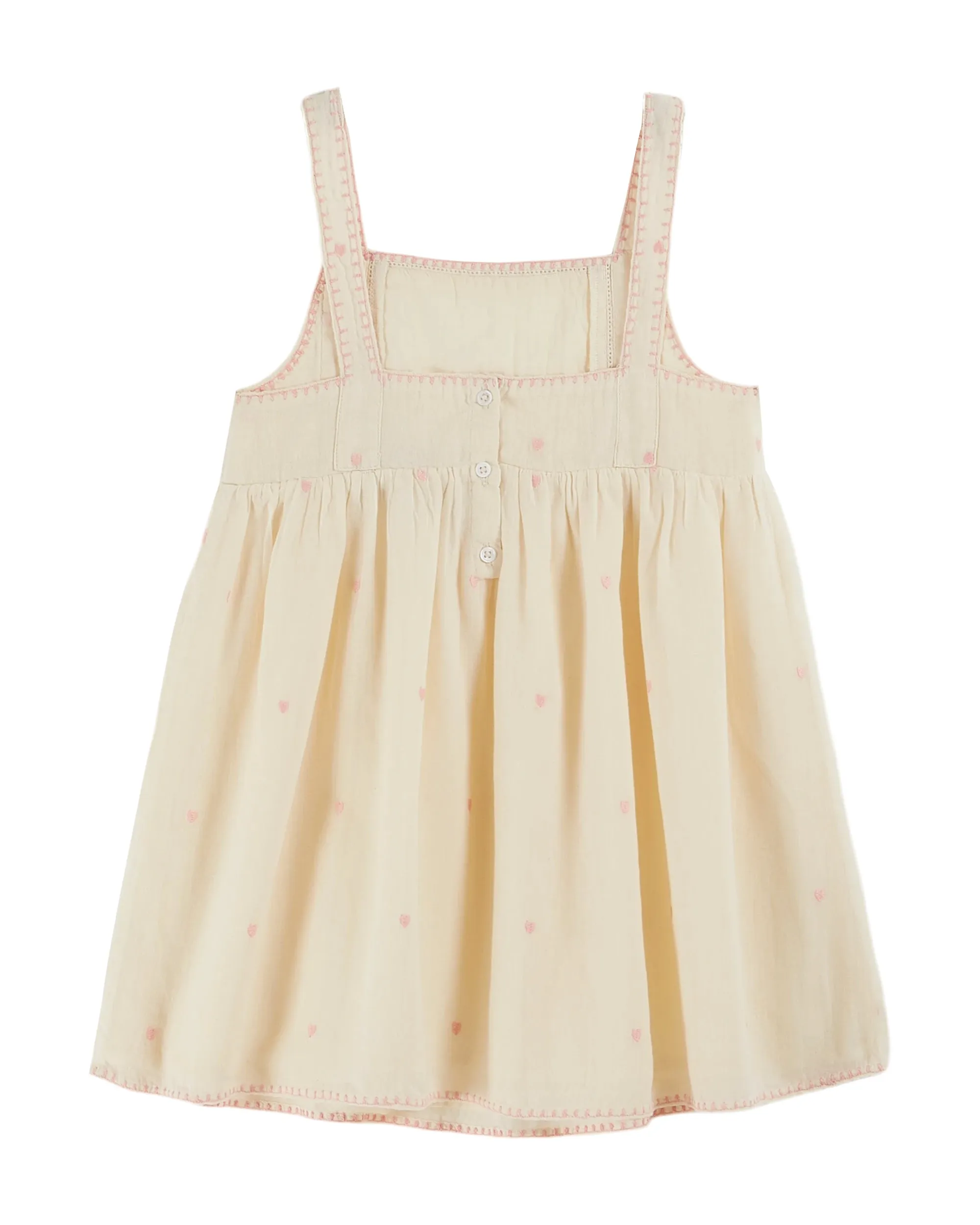 Heart Embroidered Dress