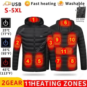 Heated Hooded Jacket