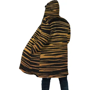 Heihachi Tiger Pattern Hooded Coat - Unisex