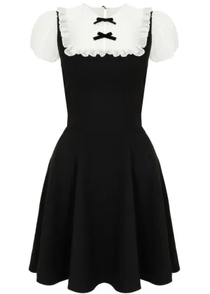 Hell Bunny Alice 60's Dress Black White