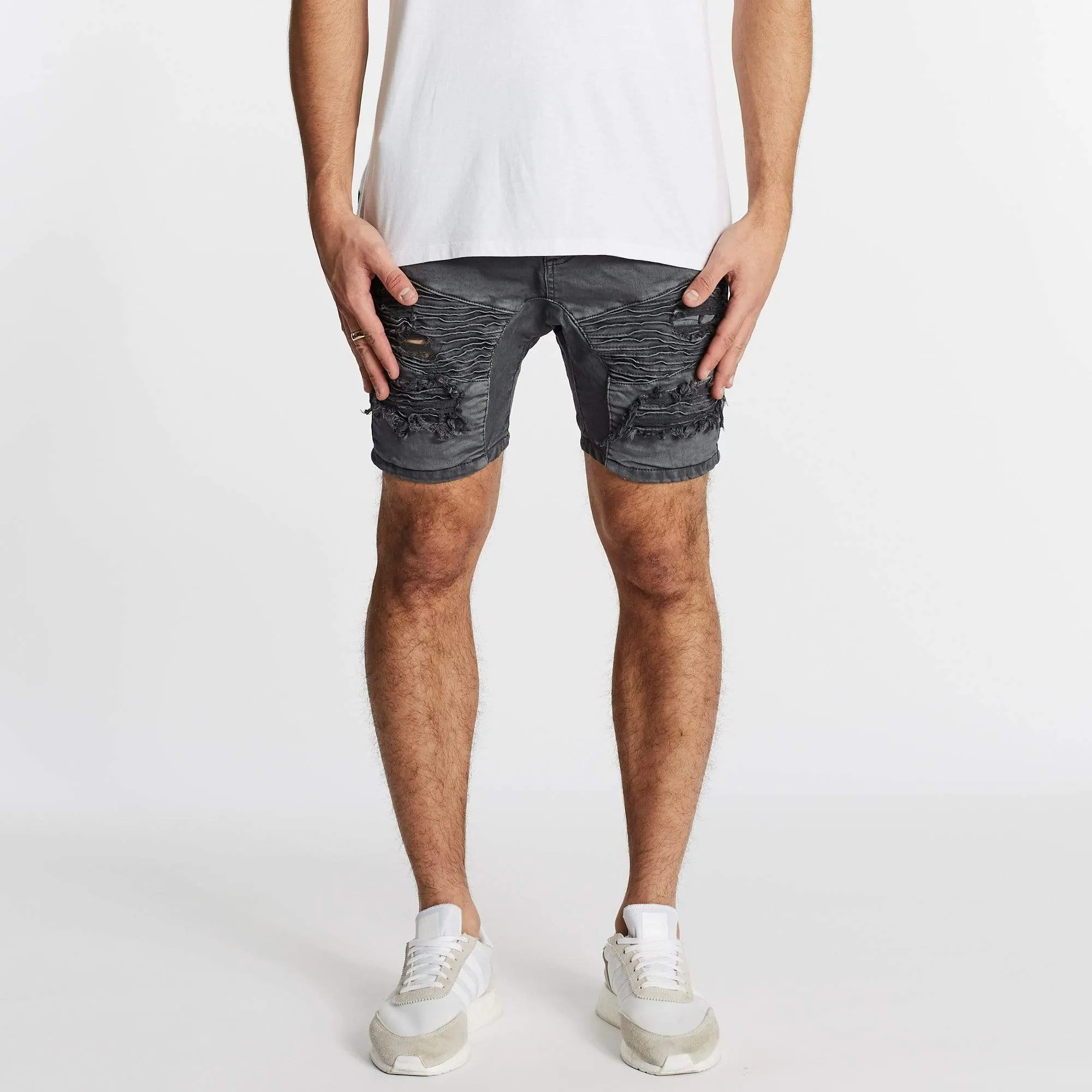 Hellcat Denim Short Iron Gate