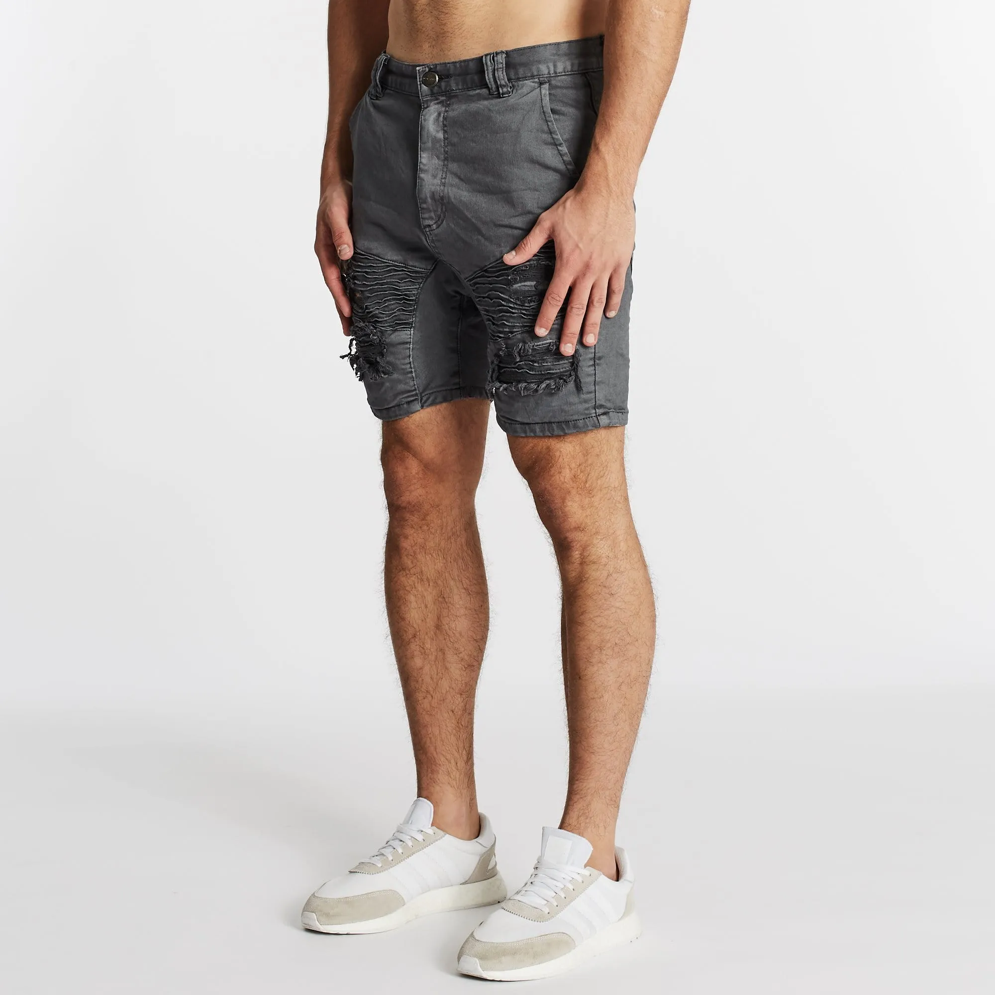 Hellcat Denim Short Iron Gate
