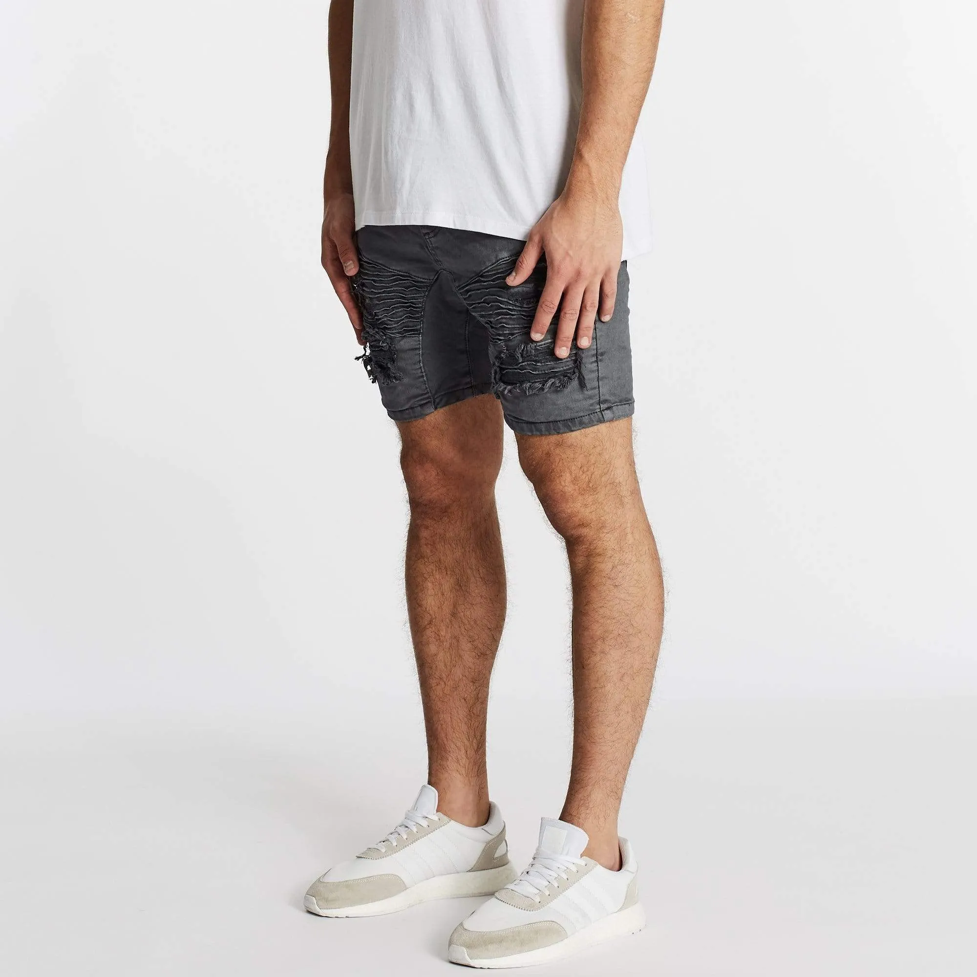 Hellcat Denim Short Iron Gate