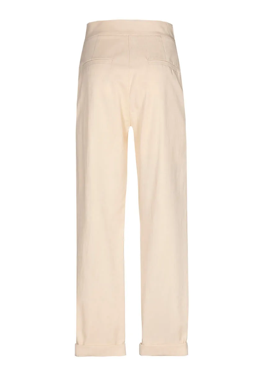 HIGH WAIST BAGGY TROUSERS