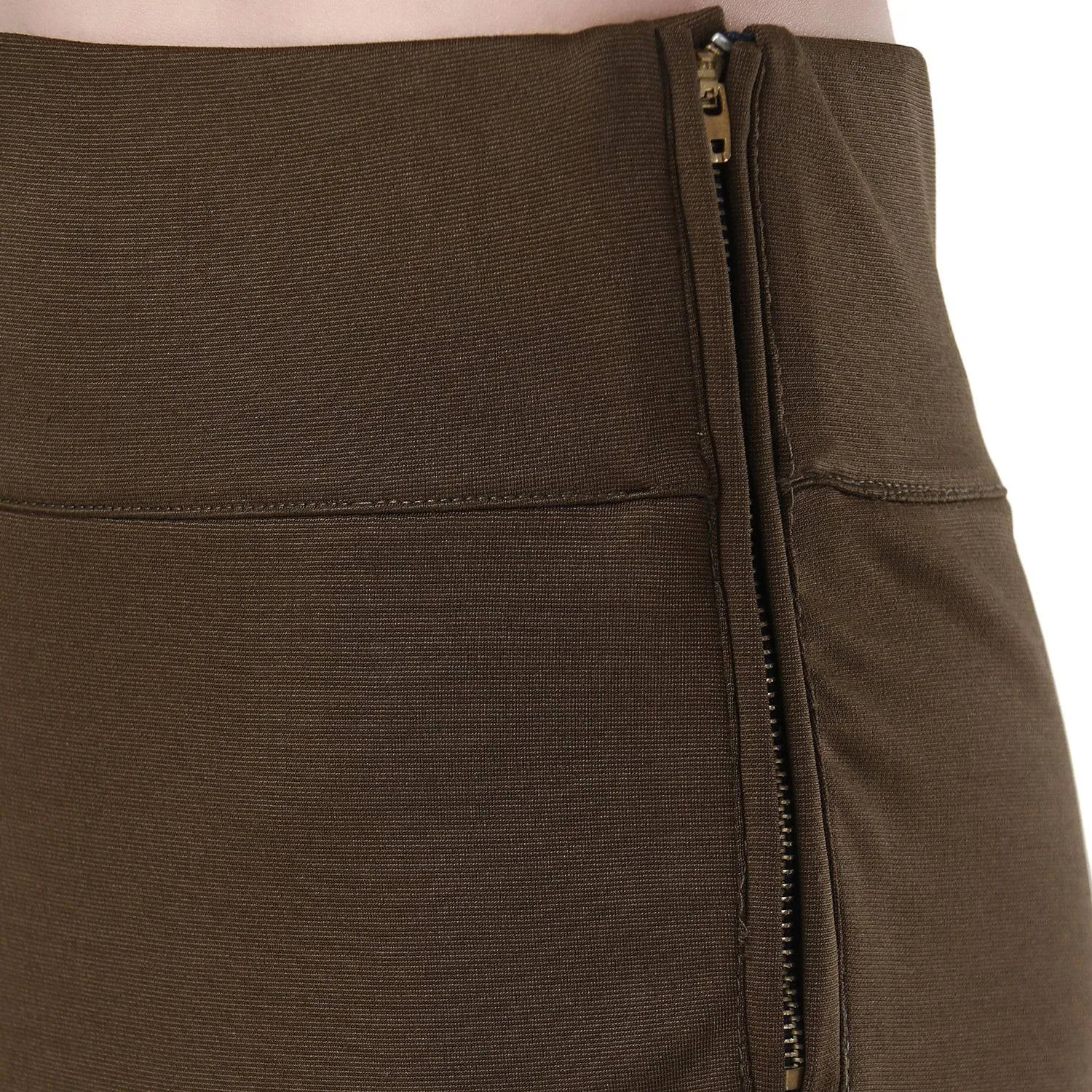 High-Waisted Classic Cigarette Trousers