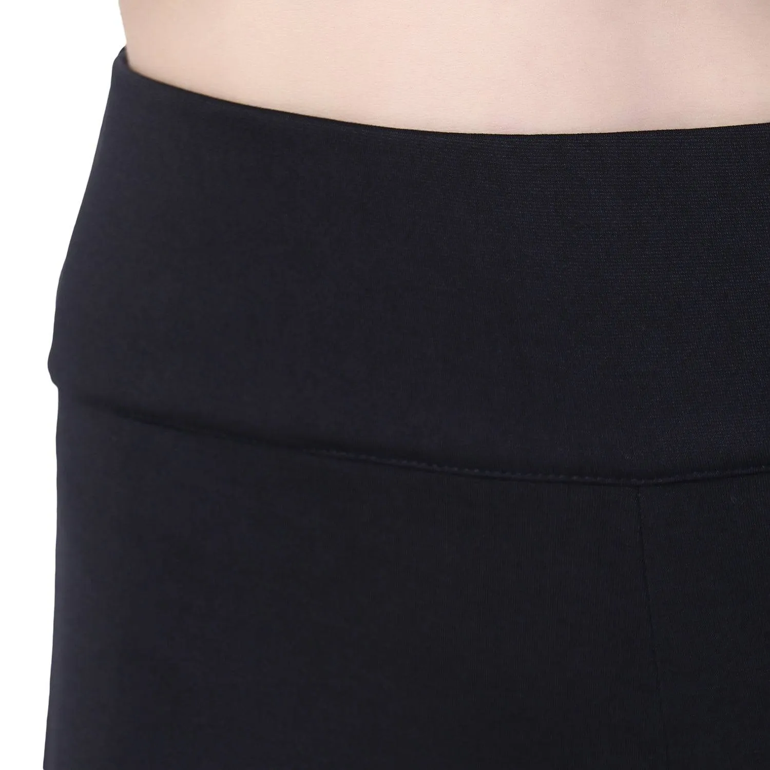 High-Waisted Classic Cigarette Trousers