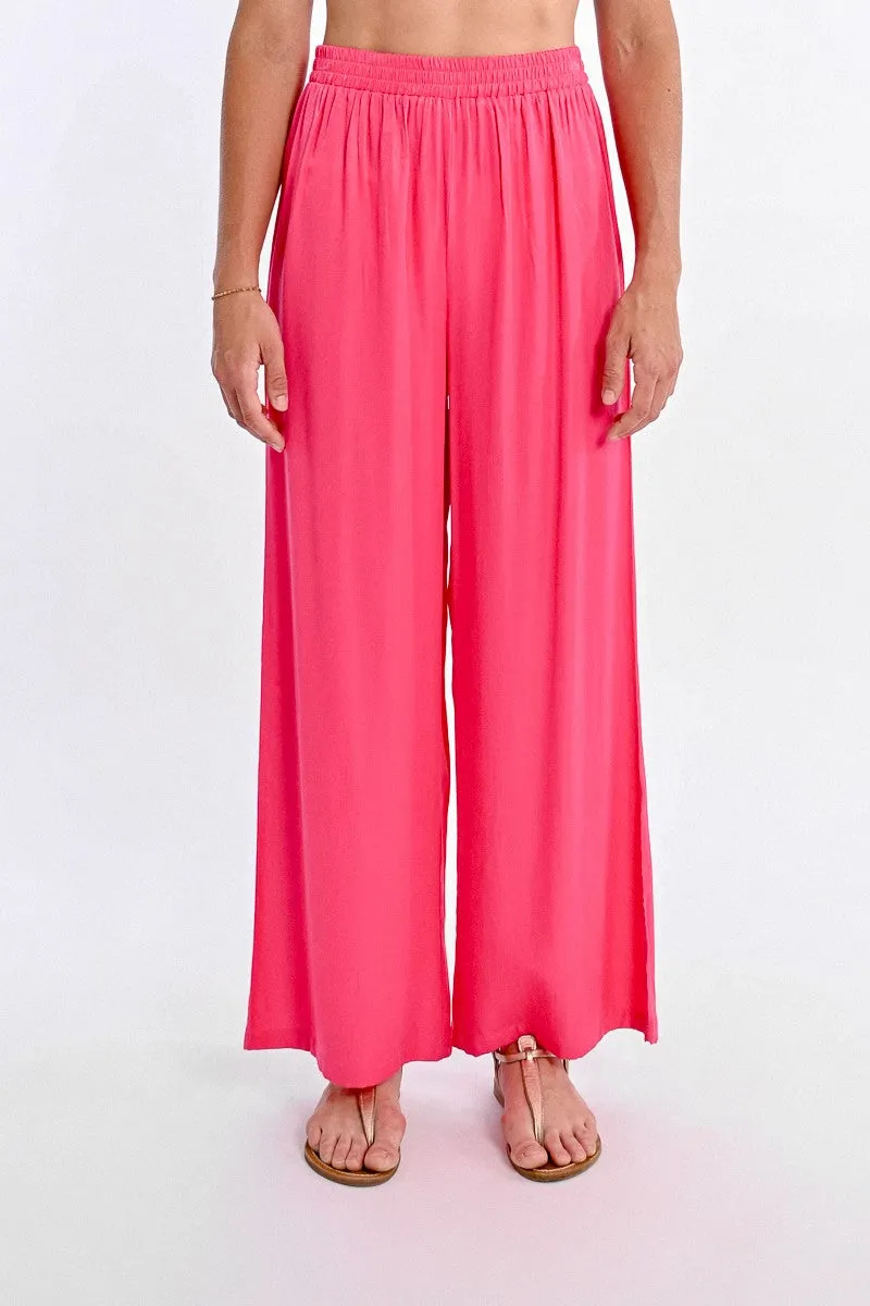 HIGH-WAISTED FLUID PANTS