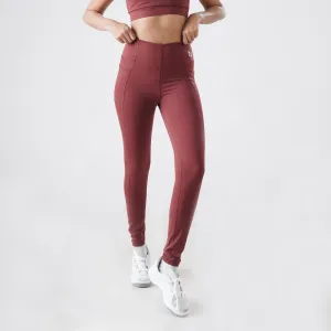 High Waisted Leggings Brown