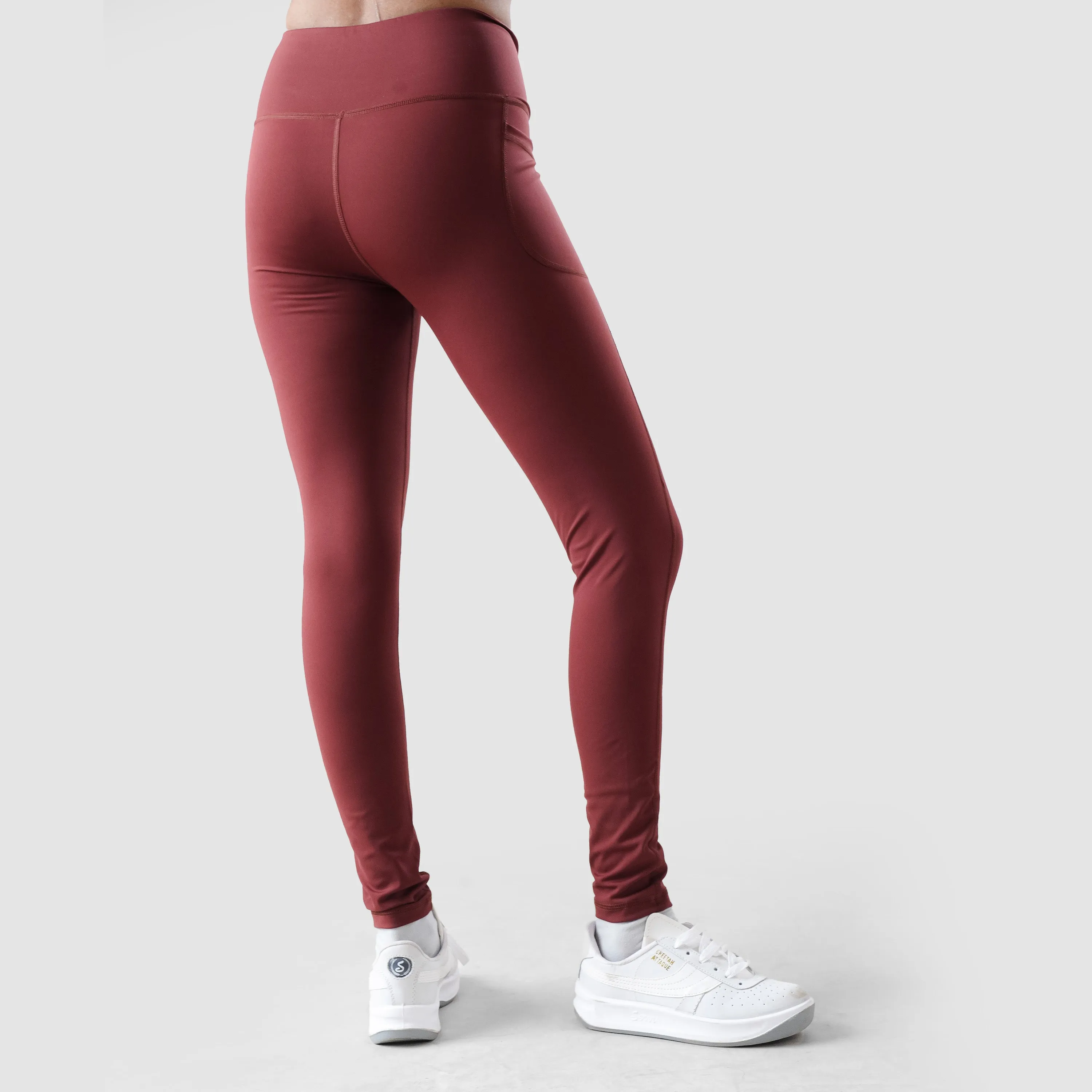 High Waisted Leggings Brown