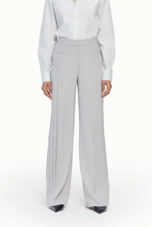 High Waisted Pleated Trousers