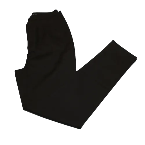 High Waisted Tall Black Trousers