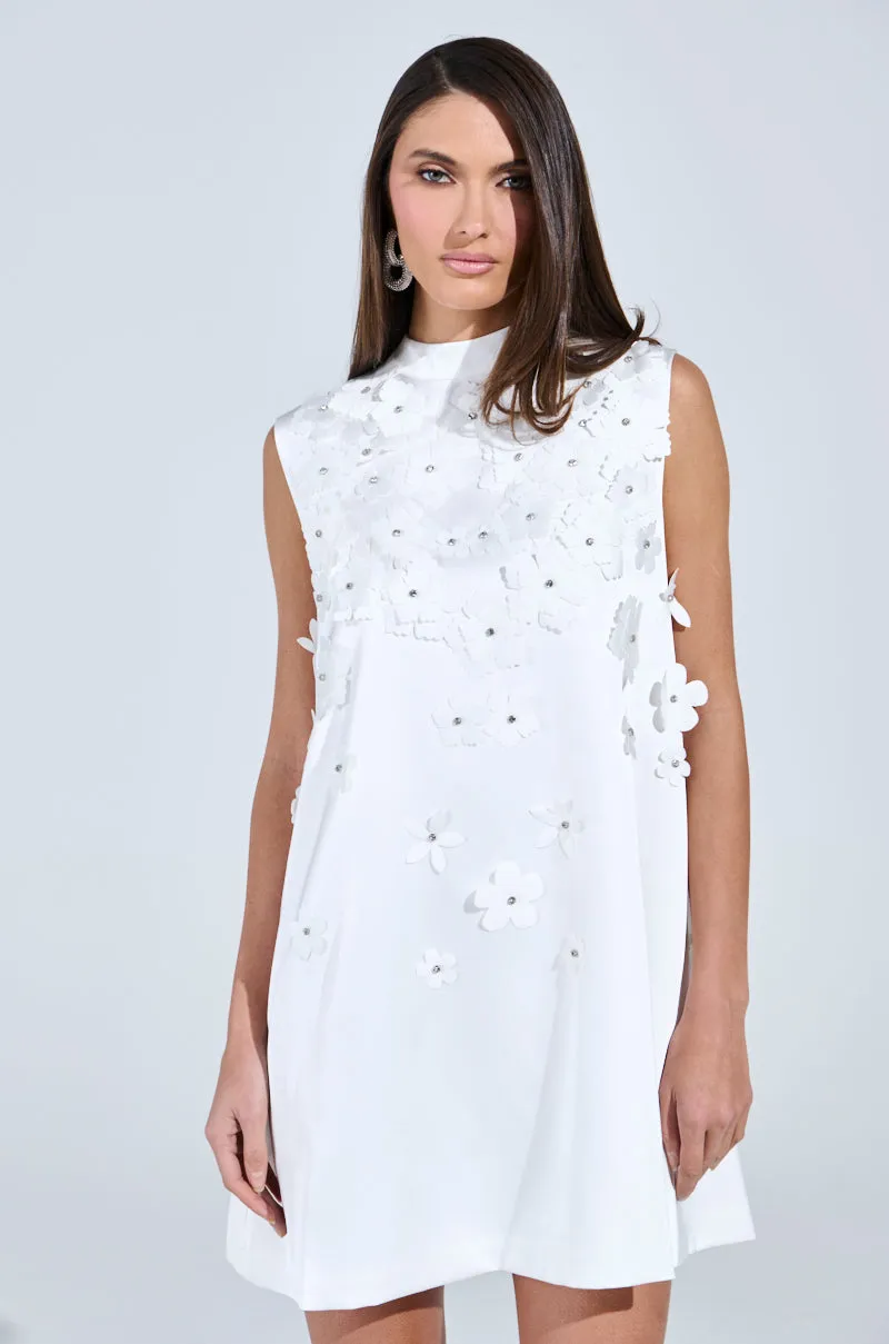 HILLARY FLORAL MINI DRESS