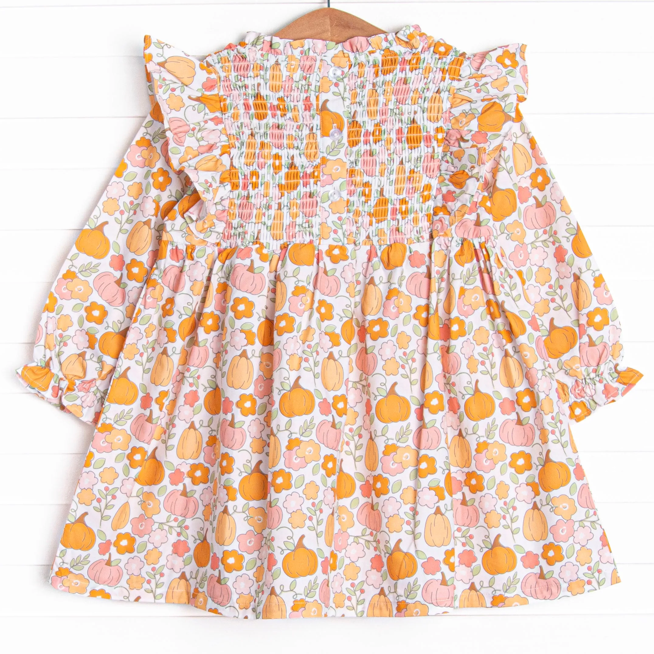 Homeland Harvest Dress, Orange