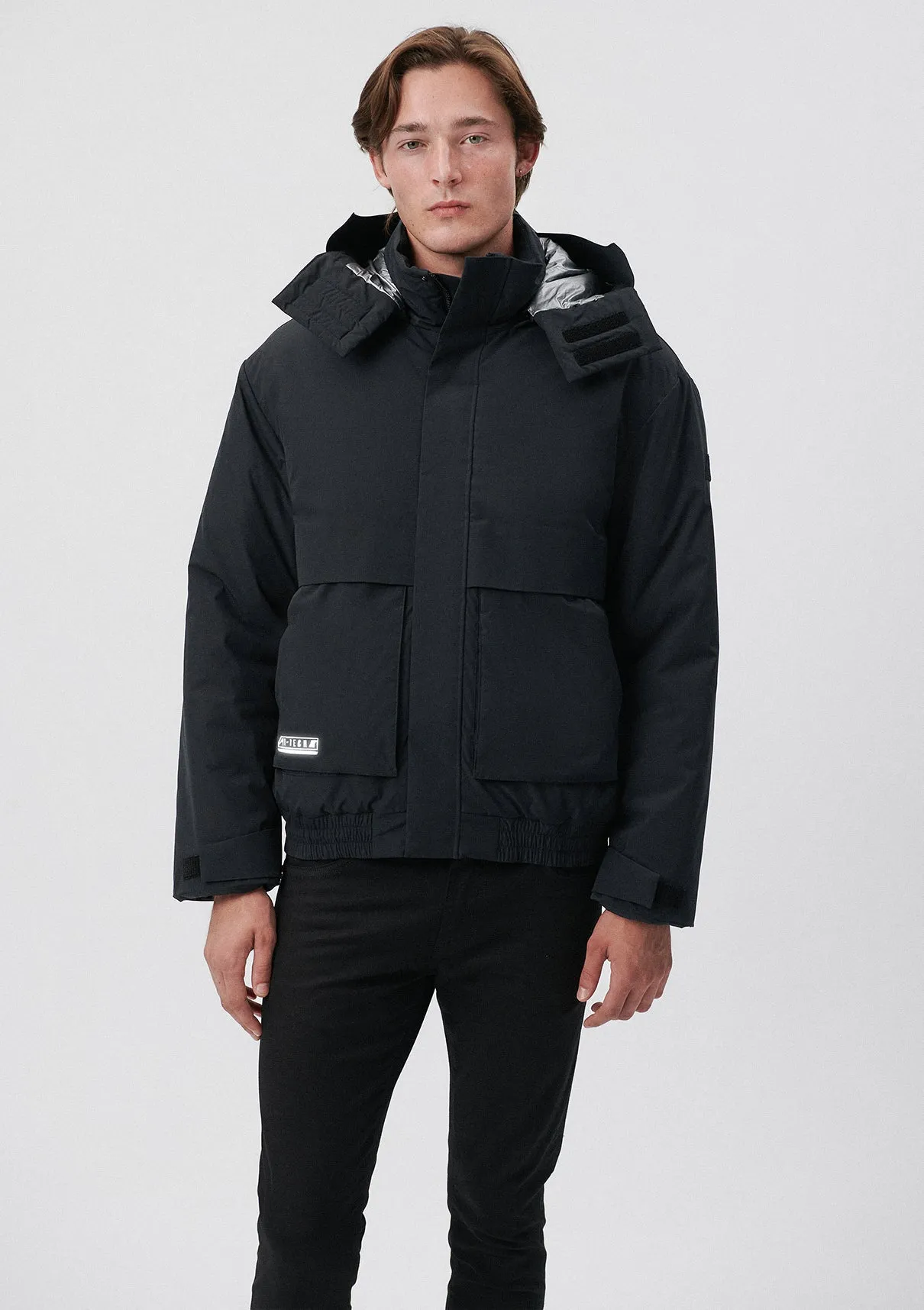 Hooded Black Jacket